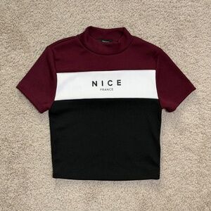 Forever 21 Mock Neck Top